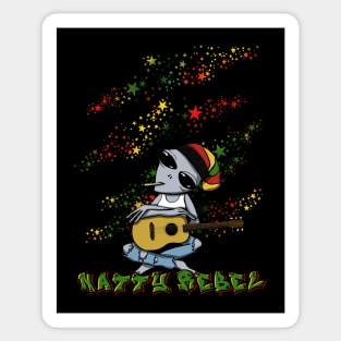 Reggae Alien - Natty rebel Sticker